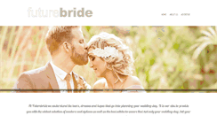 Desktop Screenshot of futurebride.co.za