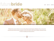 Tablet Screenshot of futurebride.co.za